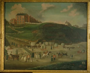 Villeggianti sulla Spiaggia di Scarborough, c.1776